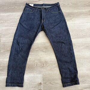 Shockoe Atelier Kojima Selvedge Jeans Mens 31 (Fits 32x27) Cotton Linen Altered